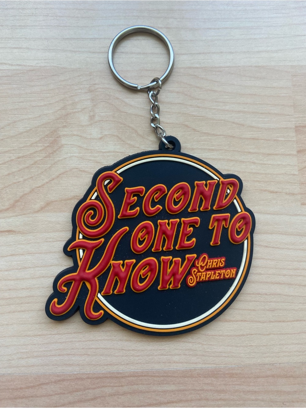 Chris Stapleton Keychain Second One To Know Album Tour Country Music